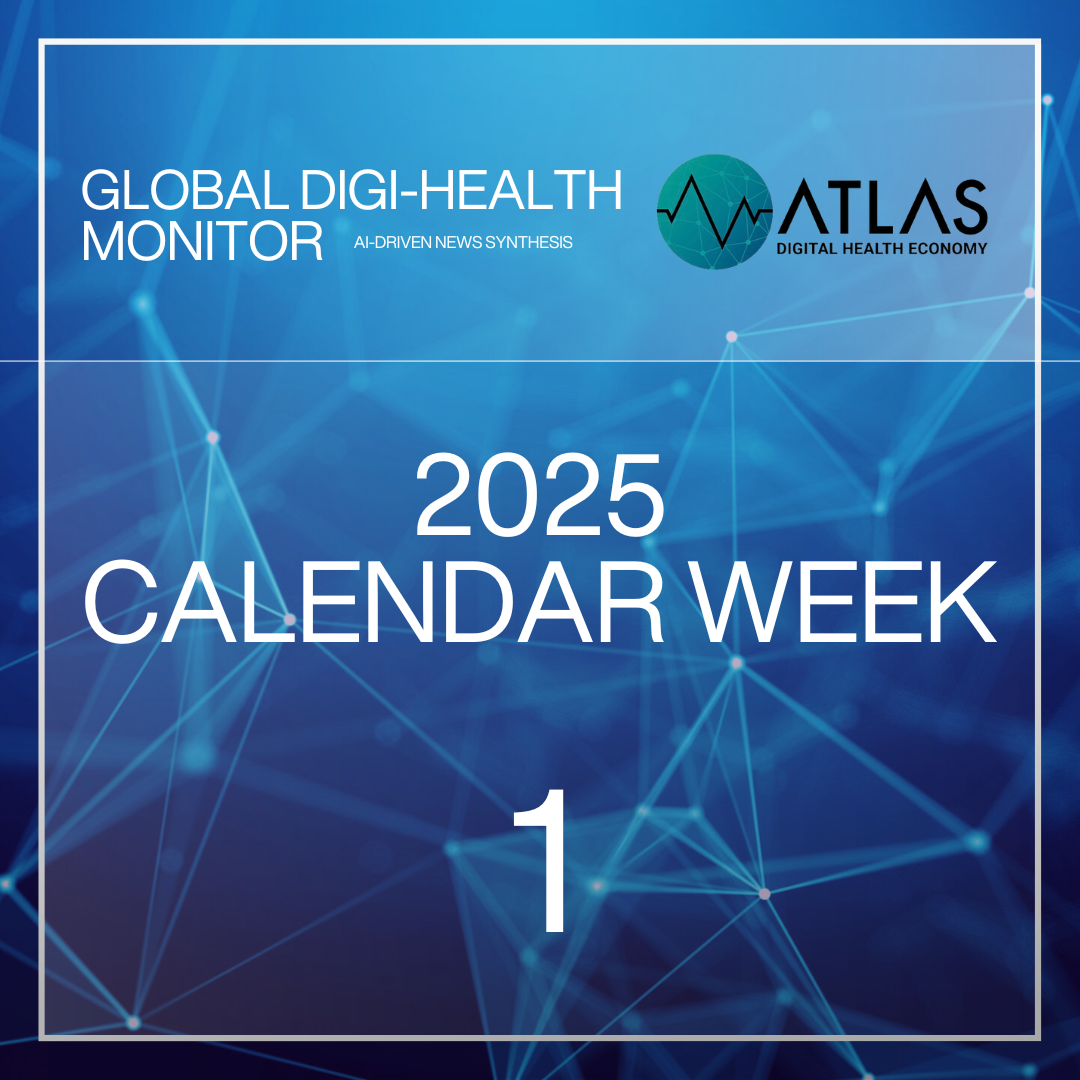 Global Digi-Health Monitor: Calendar Week 1, 2025